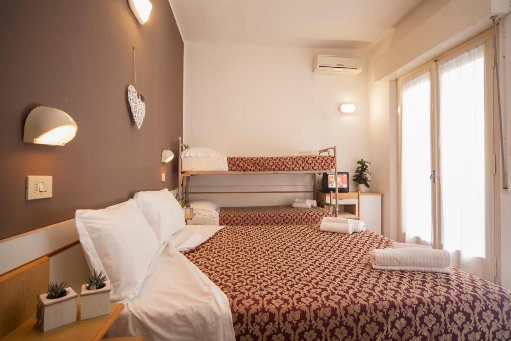 Hotel Adria Mare Rimini Bagian luar foto