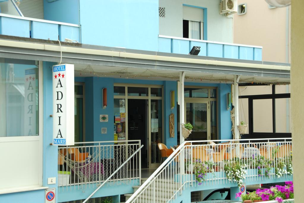 Hotel Adria Mare Rimini Bagian luar foto